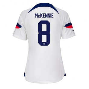 Lacne Ženy Futbalové dres Spojené štáty Weston McKennie #8 MS 2022 Krátky Rukáv - Domáci